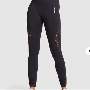 Gymshark Energy+ Seamless Leggings in Black